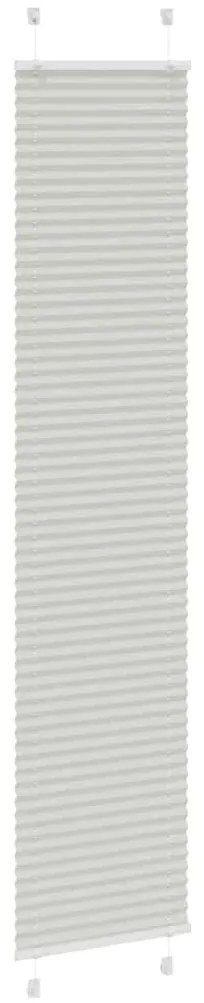 pliszírozott redőny világosszürke 45x200 cm szövetszélesség