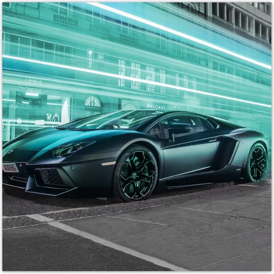 Fotótapéta flizelina 312x312 auto Türkiz