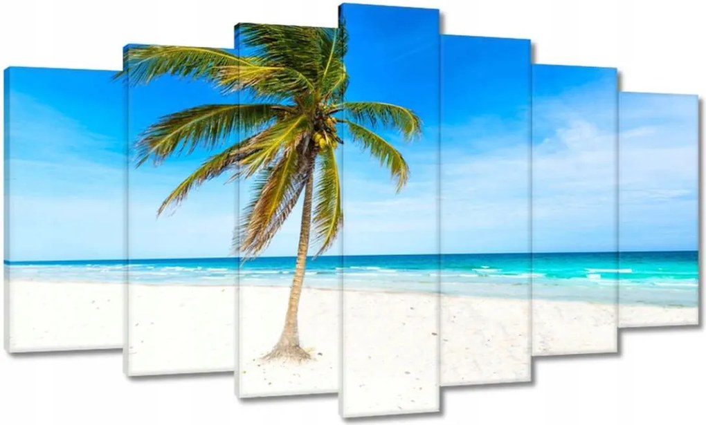 Vászonkép 140x80 Trópusok Tájkép Pálma