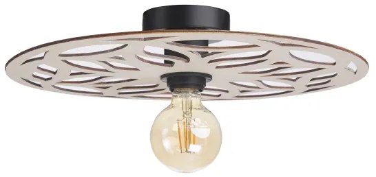 Felületre szerelhető csillár FALCO 1xE27/60W/230V átm. 40 cm bézs