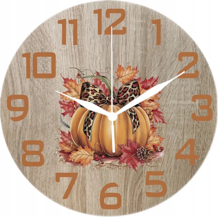 Falióra Dekoratív Őszi vibe Halloween tök pumpkin 35 cm