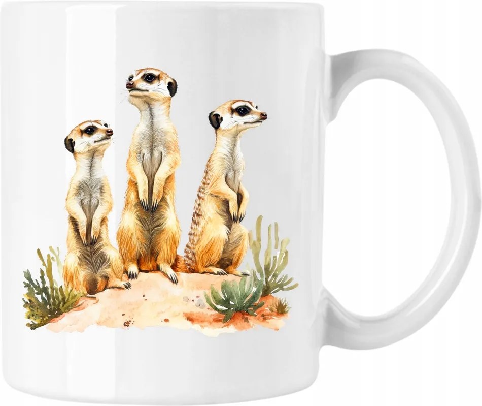 Bögre Szurikáta Kedves Gyerek 7 Fehér 330ml