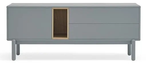Kék-szürke TV-állvány 140x56 cm Corvo – Teulat