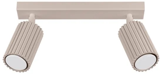 Brilagi - Spotlámpa CRESTO 2xGU10/10W/230V taupe