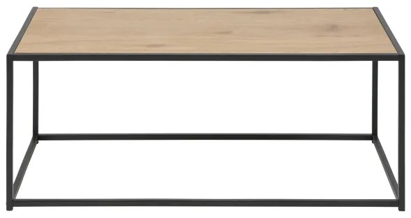 SARON dohányzóasztal tölgy/fekete