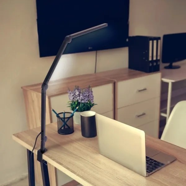 LED Dimmelhető asztali lámpa TENUIX FOLD LED/20W/230V 3000-6500K fekete