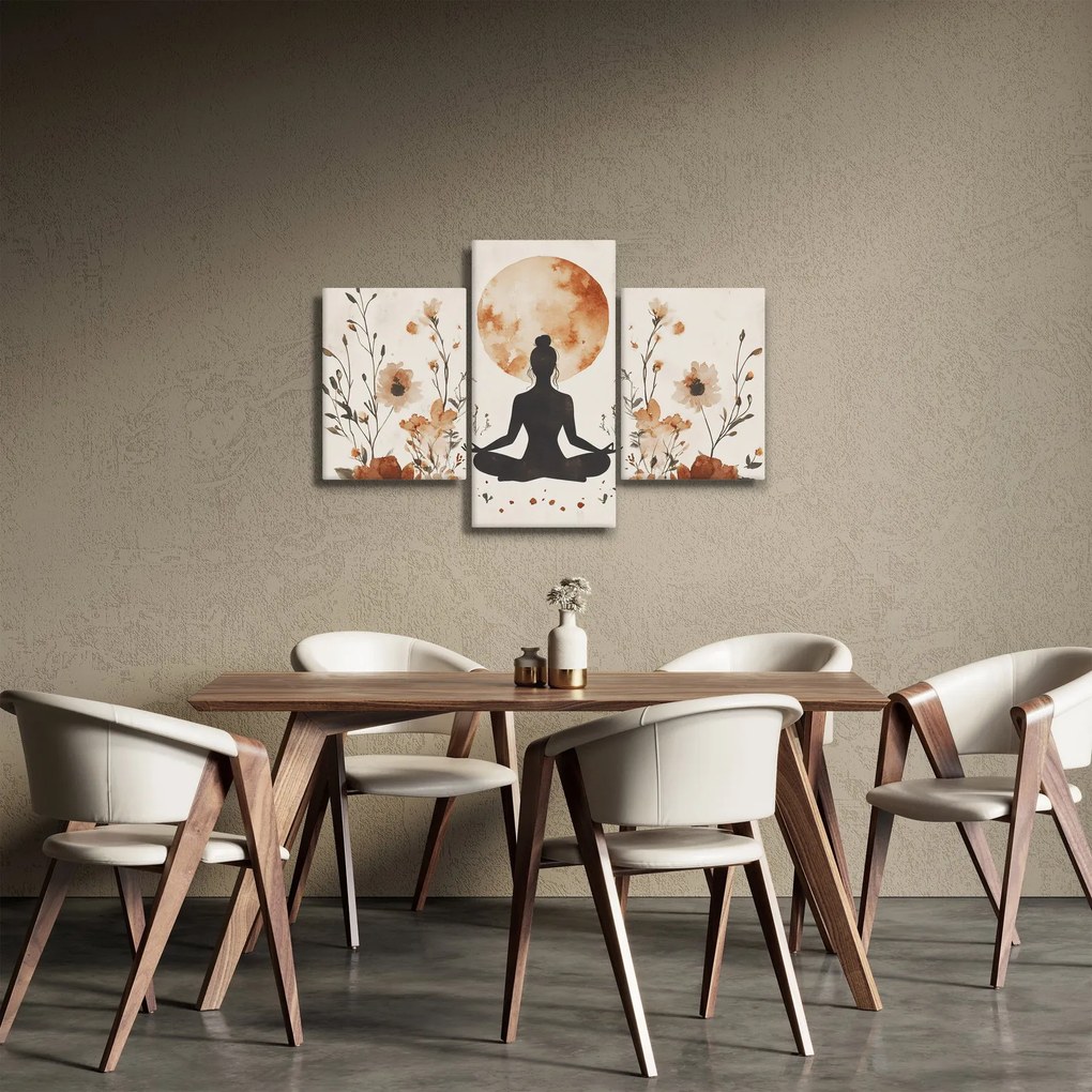 Kép - Narancssárga jóga (90x60 cm)
