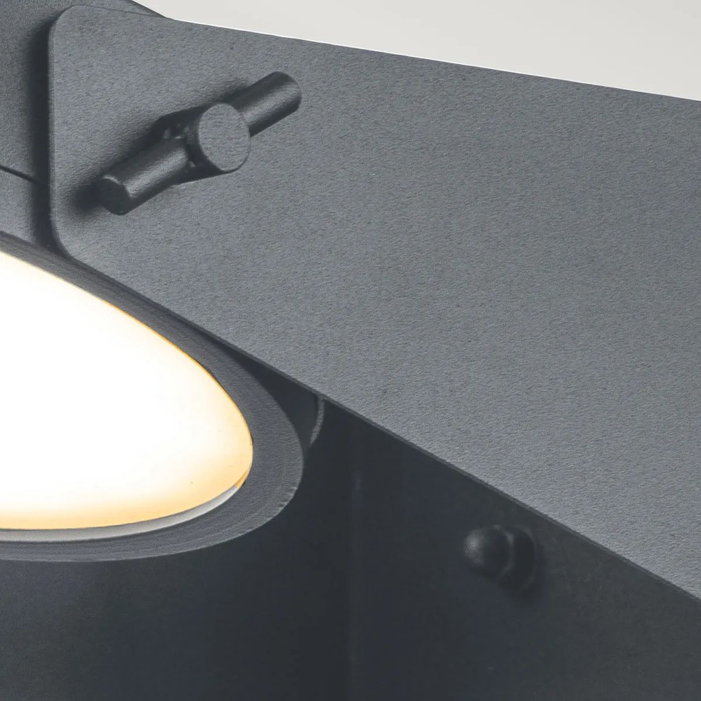 Elstead modern kültéri led lámpa zola szürke elszola IP44