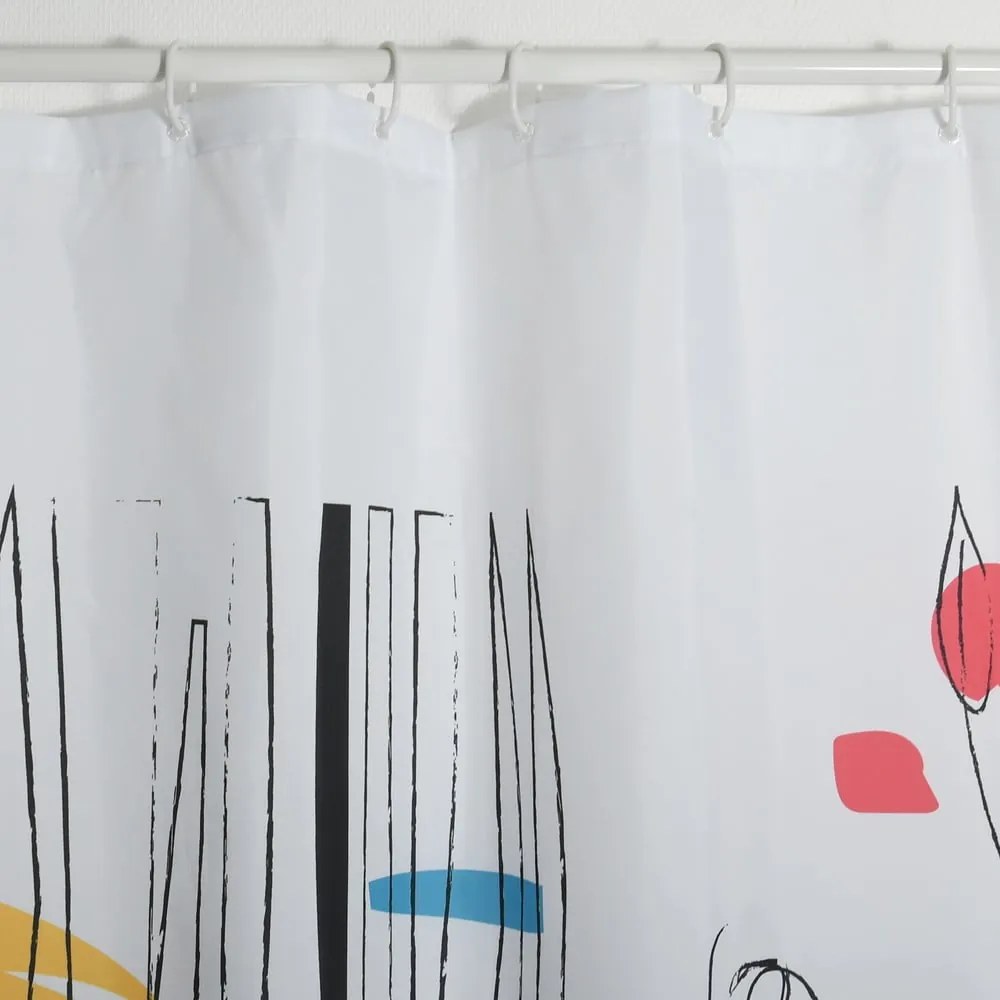 Zuhanyfüggöny 180x200 cm Faces – Spirella