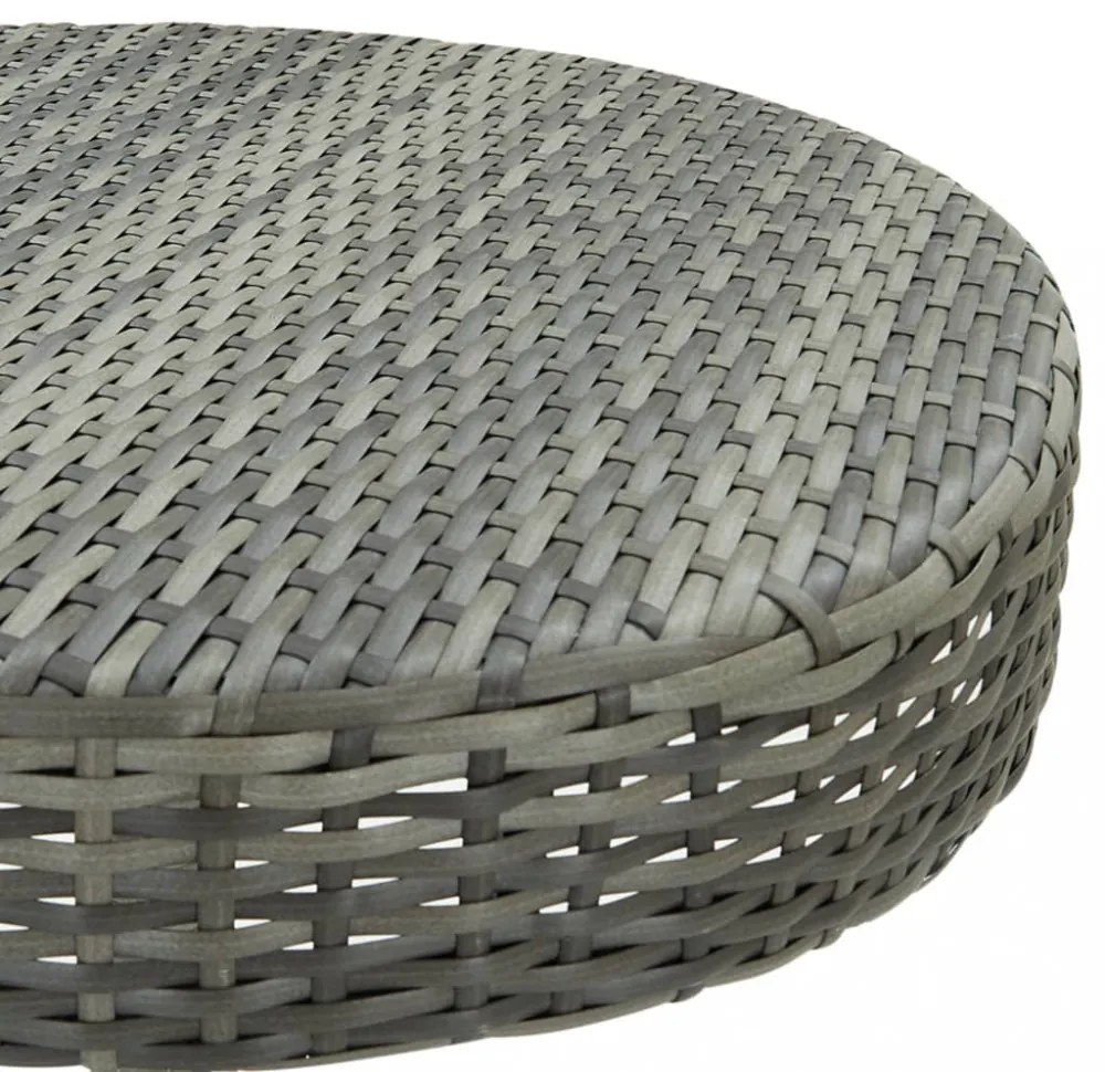 3 részes szürke polyrattan kerti bárszett