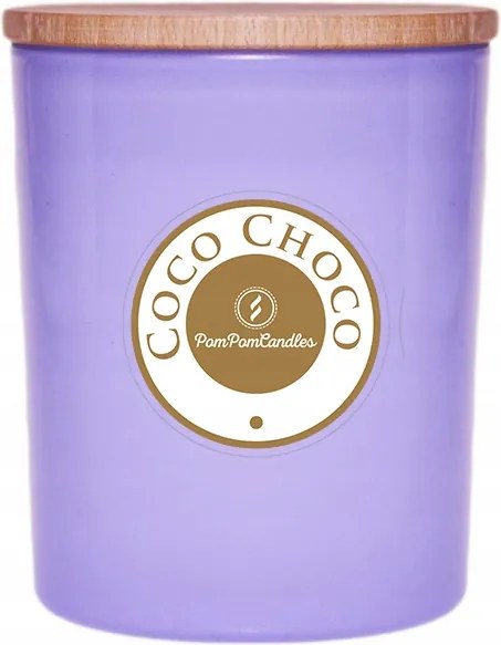 Szójagyertya Blue Coco Choco PomPom