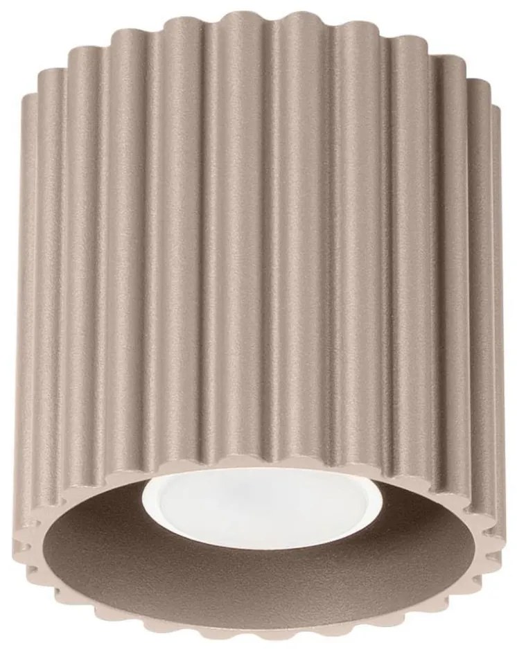 Sollux SL.1814 - AURA spotlámpa 1xGU10/10W/230V, 10 cm, taupe