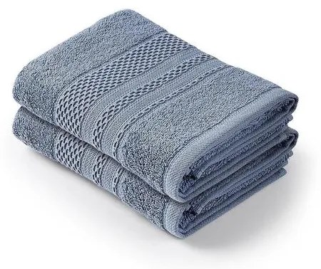 Kéztörlő Szett (2 db) Piramit - Indigo kék