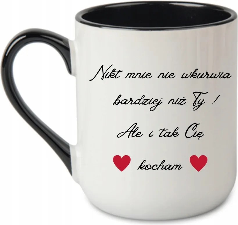 Bögre Senki sem idegesít jobban, mint te.. Valentin nap Fekete 330 coffee