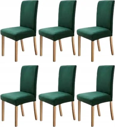 Shein 6 Db-os Székhuzat Zöld Sima 1HD