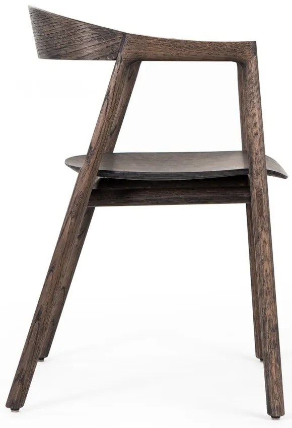 Barna tölgyfa étkezőszék Muna – Gazzda