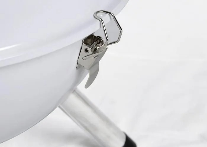 Faszenes grill kerek Mini BBQ Pink