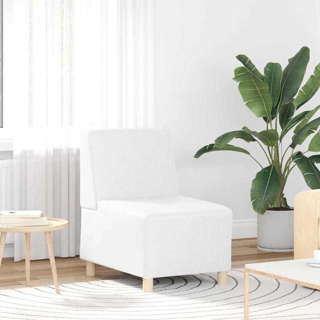 Karfa Nélküli Modularis Kanapé Egység 3 pcs Fehér