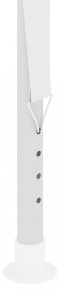 fehér rendezvénysátor 2,5 x 2,5 m