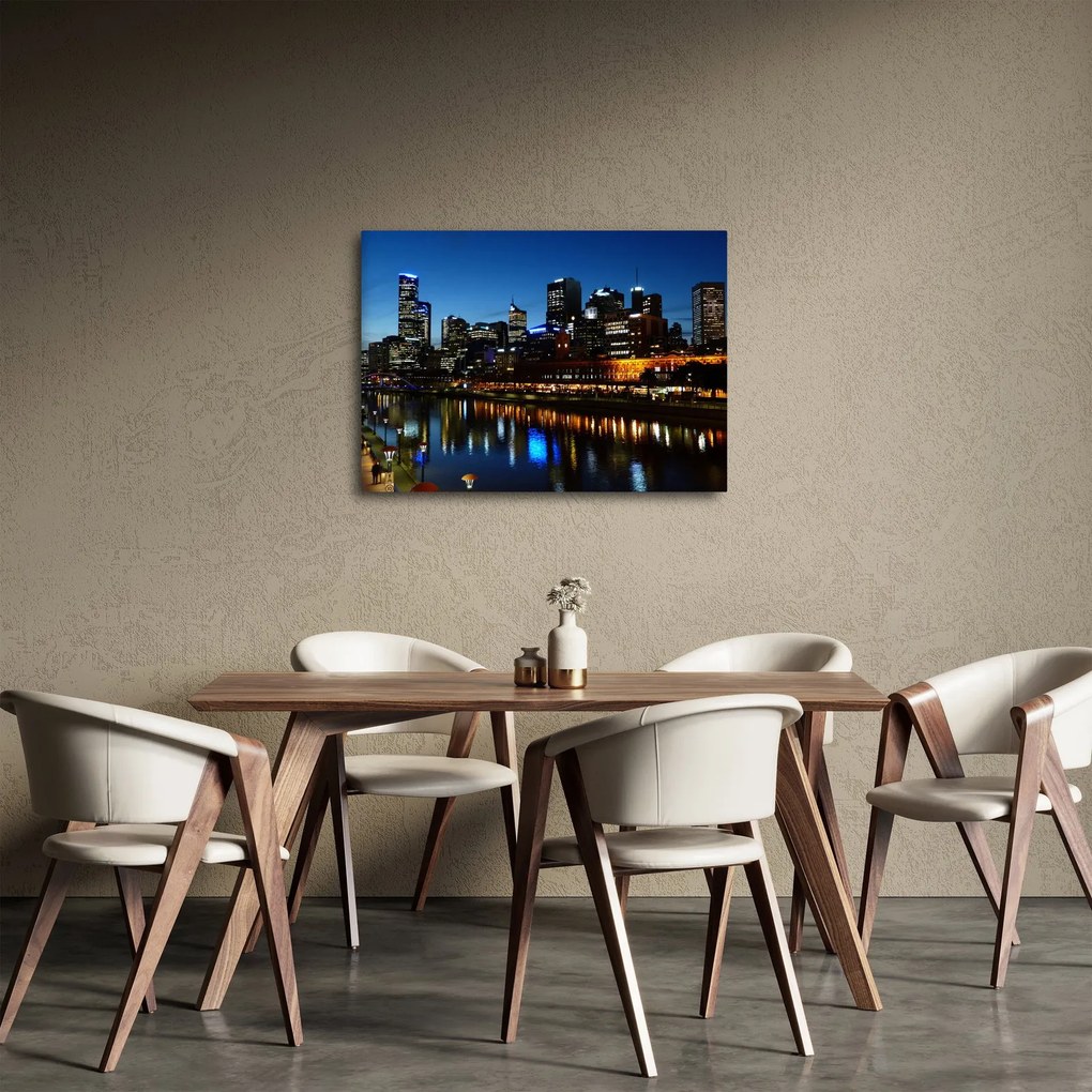 Éjszaka Melbourne-ben (70x50 cm)