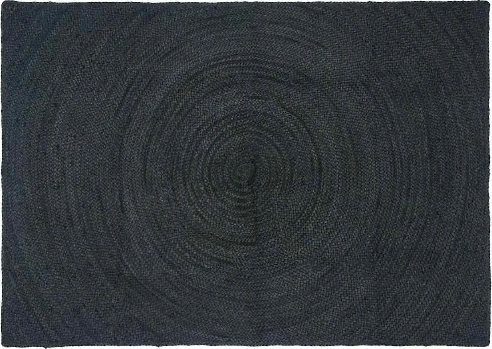 vidaXL Területszőnyegek Négyszögletes Sötétszürke 140 x 200 cm Juta