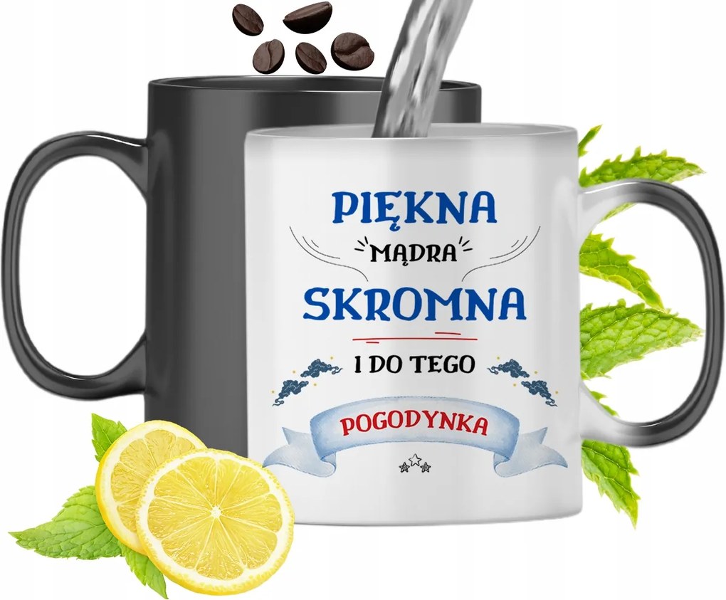 Mágikus Bögre Időjárásnak Színváltós, fényképes nyomattal