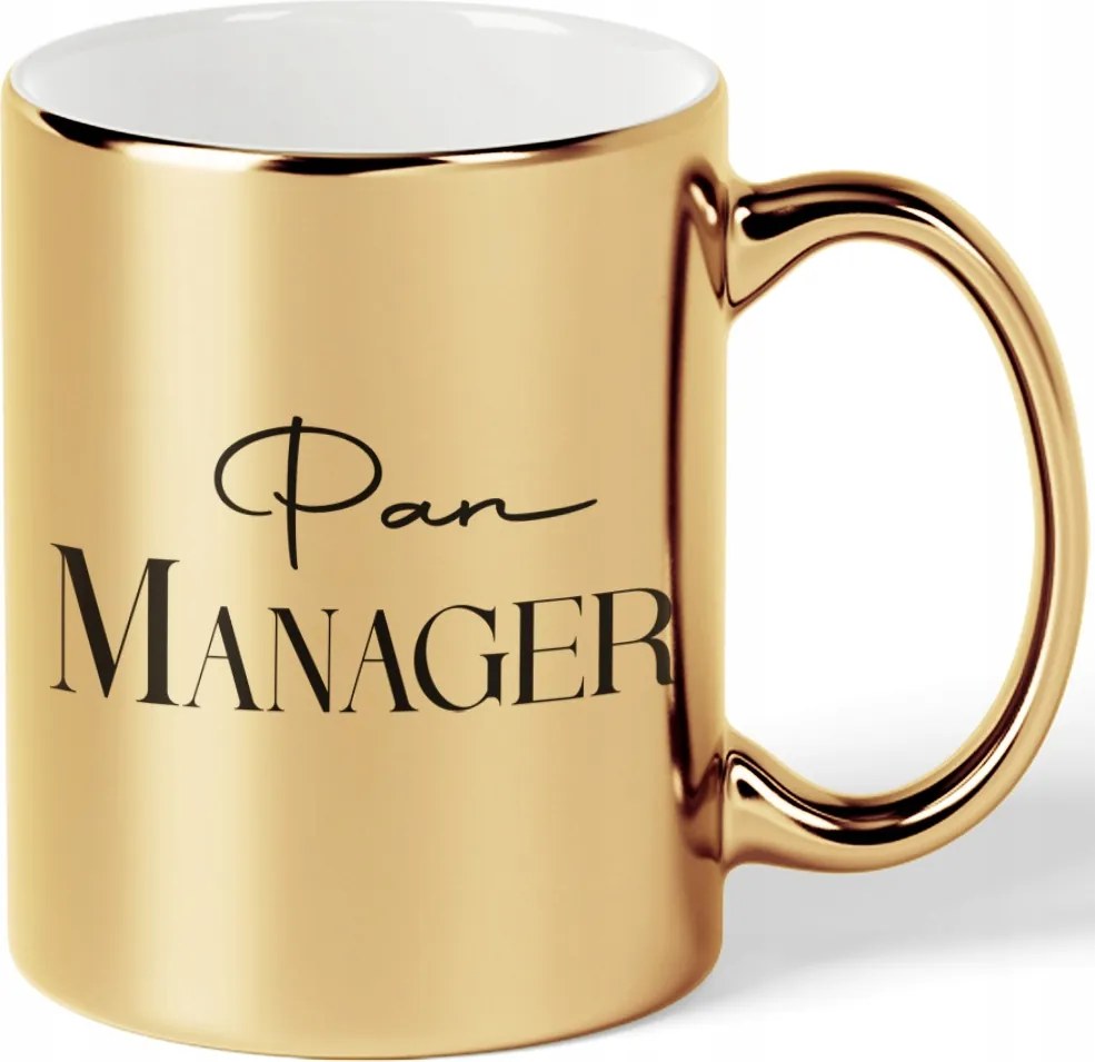 Arany Bögre Ajándék Irodai Munkához Menedzser Úr Születésnap