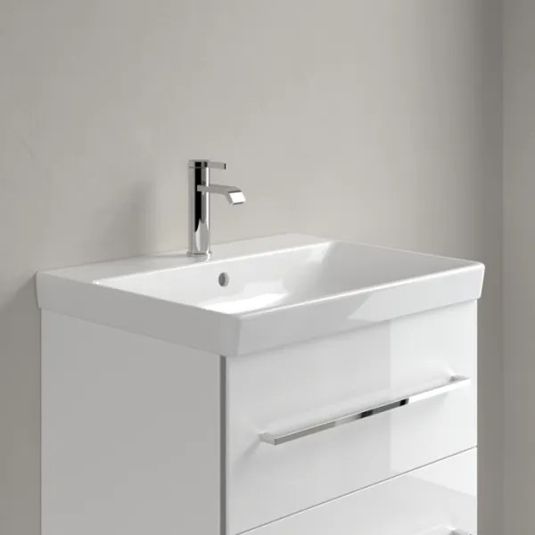 Villeroy & Boch 41586001 - Függesztett mosdó AVENTO 60x47 cm kerámia/fehér