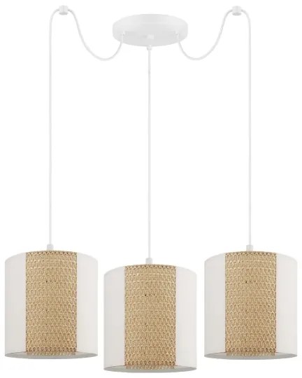 Eglo 43403 - Csillár zsinóron ARNHEM 3xE27/40W/230V pók