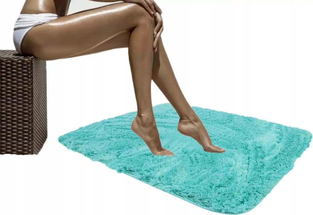 Fürdőszobaszőnyeg Plüss Csúszásgátló 60x180 cm