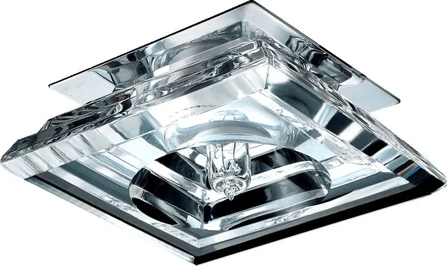 PREZENT 71059 ELEGANT Kristály Spot Lámpa Króm, Átlátszó G9 IP20