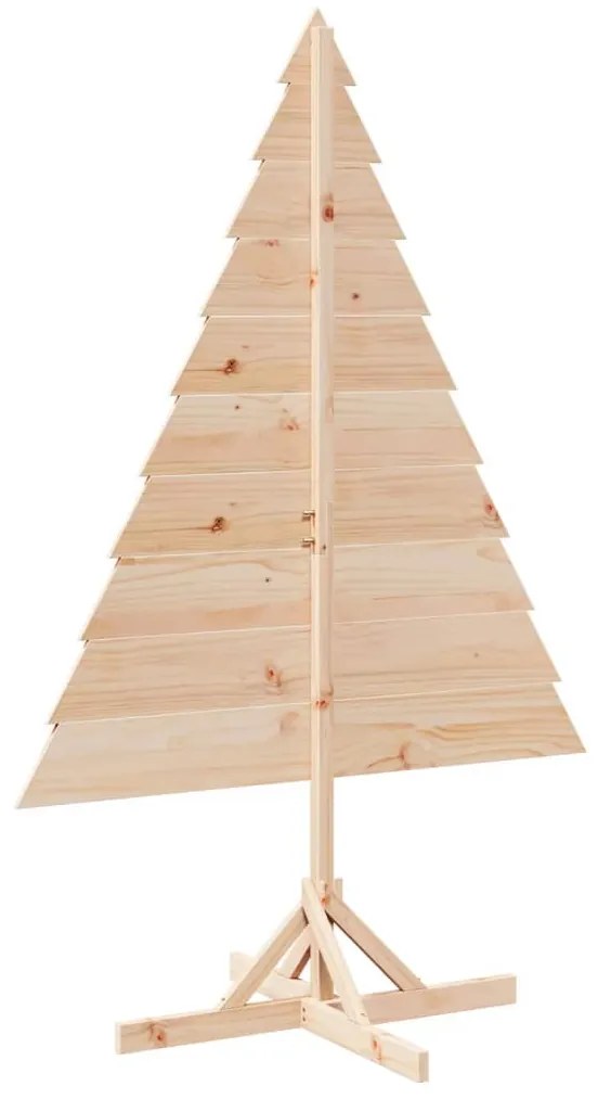 tömör fa karácsonyfa-dekoráció 180 cm