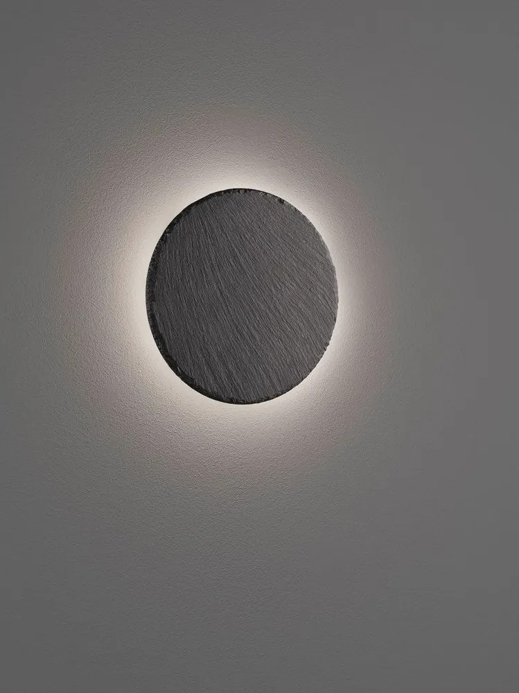 Fekete LED dimmelhető fali lámpa ø 20 cm Raven – Trio