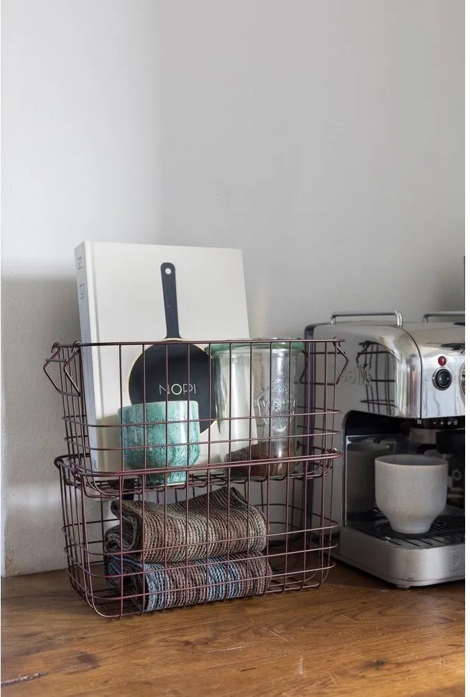 Fémhuzalos tárolókosár 31x16,5x16 cm Store-It – Mette Ditmer Denmark