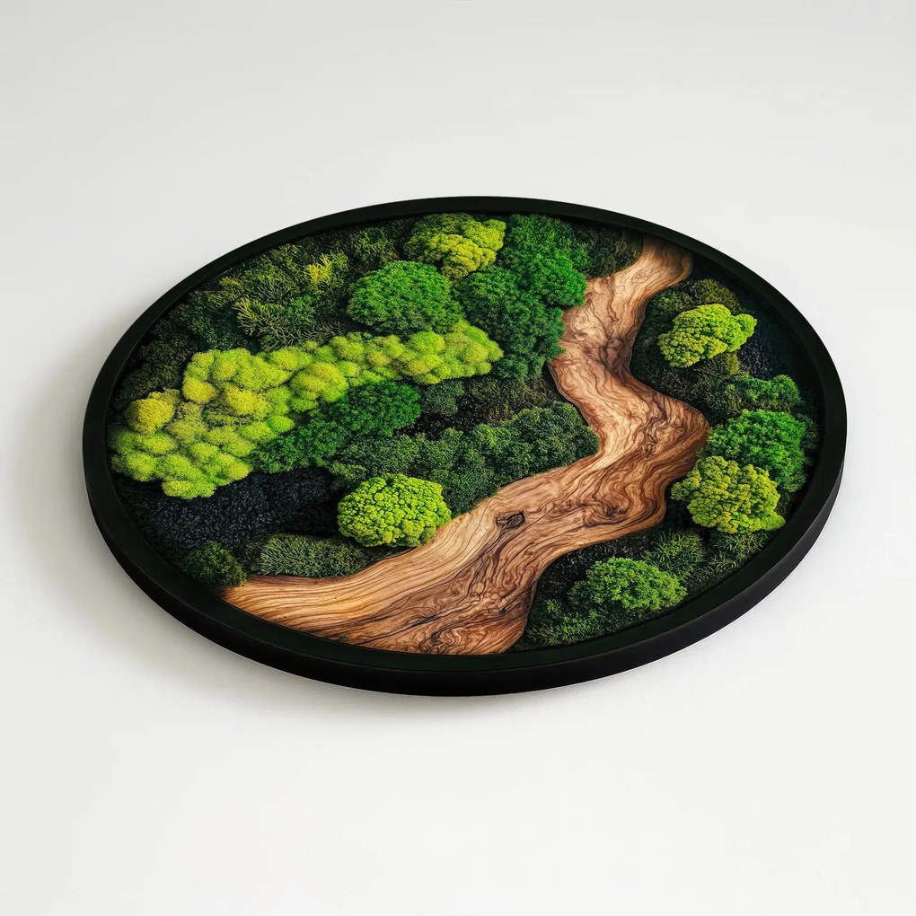 DUBLEZ | Moha és fa utánzatú kép – Shizuka