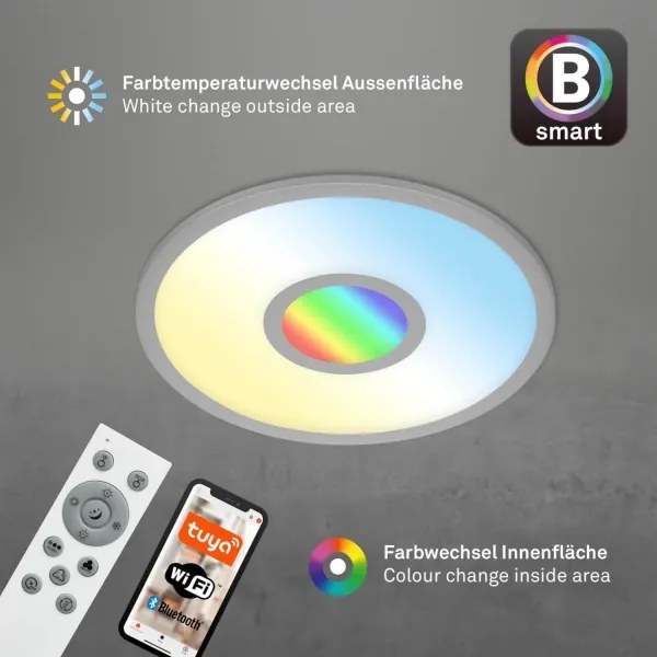Brilo -LED RGB Dimmelhető mennyezeti lámpa CENTRO LED/24W/230V Wi-Fi Tuya + távirányító