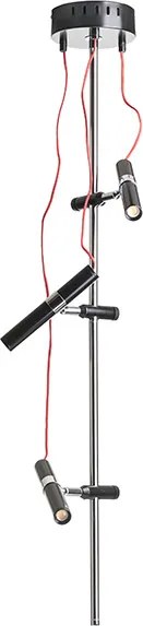 RENDL R12460 VIPER Többágú Függesztett Lámpa Króm IP20
