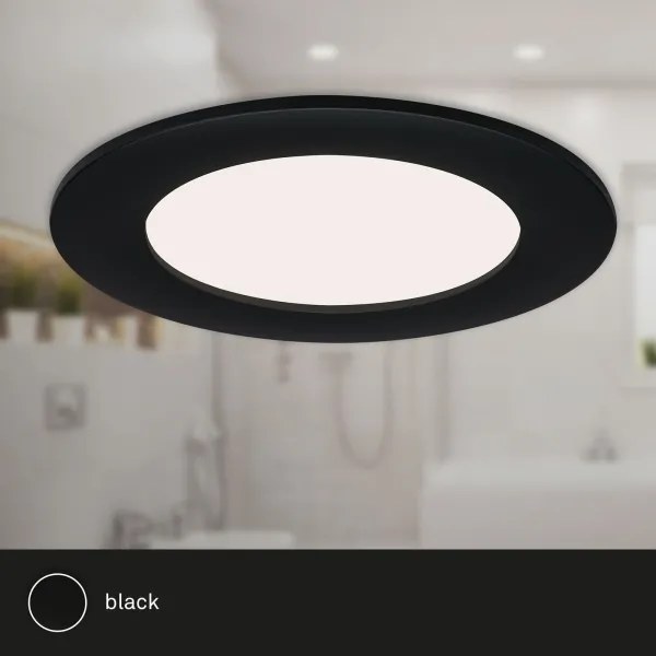 Brilo - 3 darabos szett fürdőszobai süllyesztett lámpatest FLAT LED/6W/230V IP44