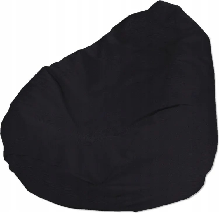 Ülőzsák huzat Ø80 x 115 cm fekete