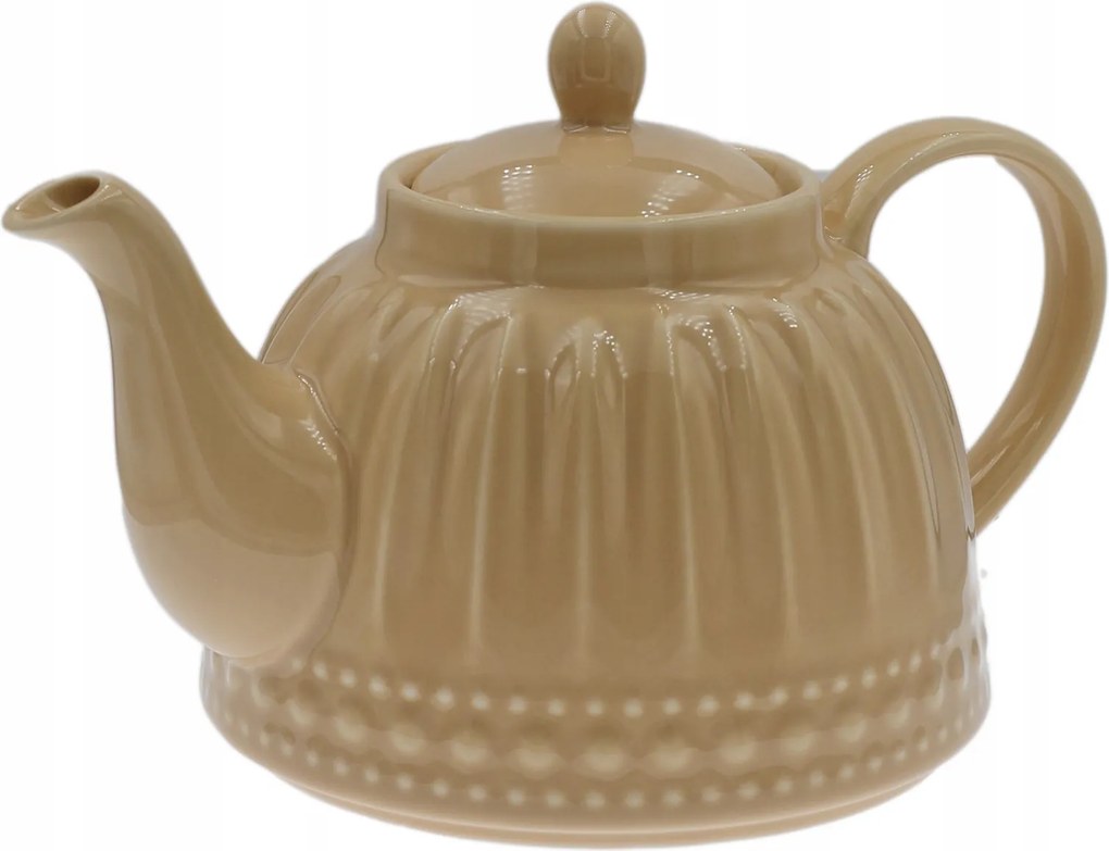 Teáskanna Kávé 1 L Teáskanna Vízforraló Kerámia Mosaique Beige