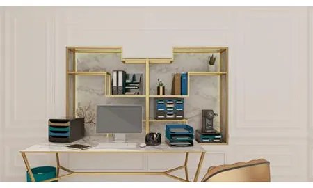 Irattároló, műanyag, 4 fiókos, EXACOMPTA Big-Box Neo Deco (EX310505D)