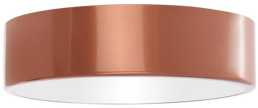 Fürdőszobai mennyezeti lámpa CLEO 2xE27/24W/230V á. 30 cm réz IP54