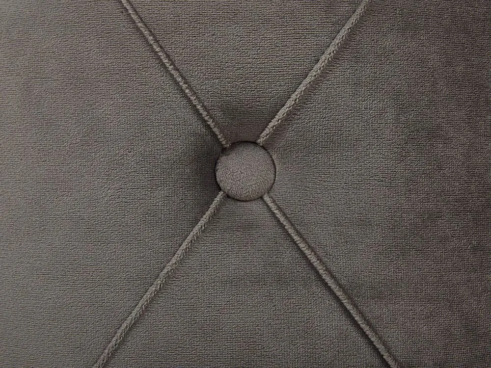 Set 2 ks. taburetiek POLE (szövet) (szürke) (tárolóhellyel). 1019123