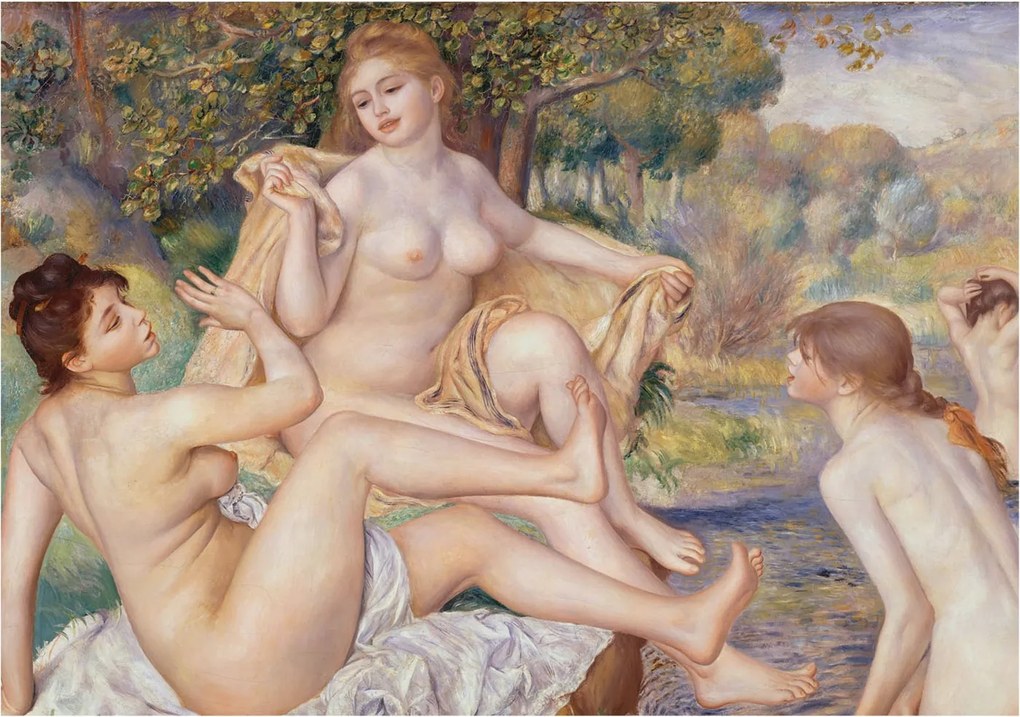 Fali tapéta Panorámával Pihenő nők 208x146