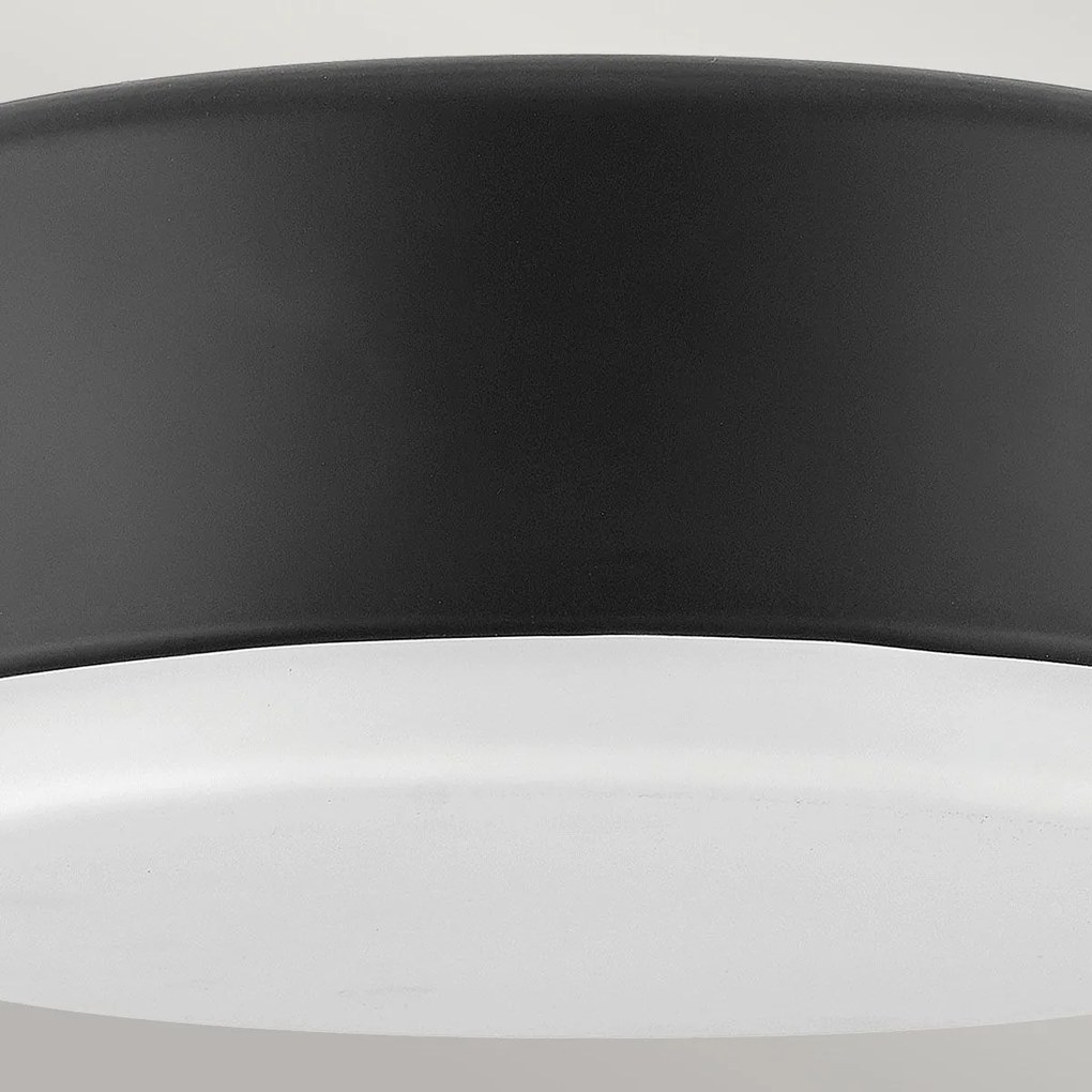 Hinkley lighting modern mennyezeti lámpa cedric fekete opál elshk-cedric-f-s-bk