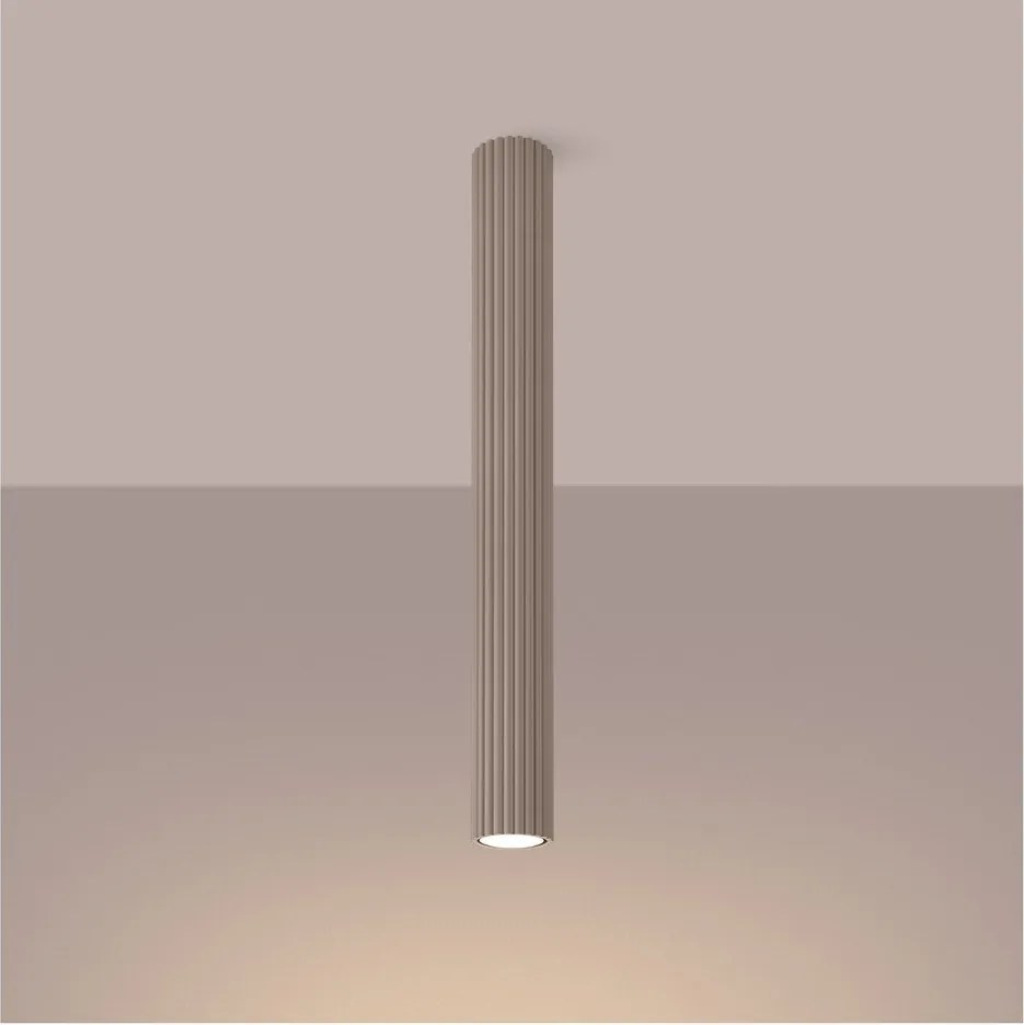 Szürkésbarna fém spotlámpa Gleam – Sollux