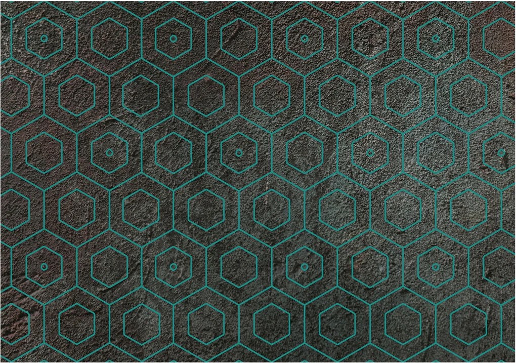 Fotótapéta Flizelin Fali ragasztó készlet Geometrikus minta 208x146 Ragasztó