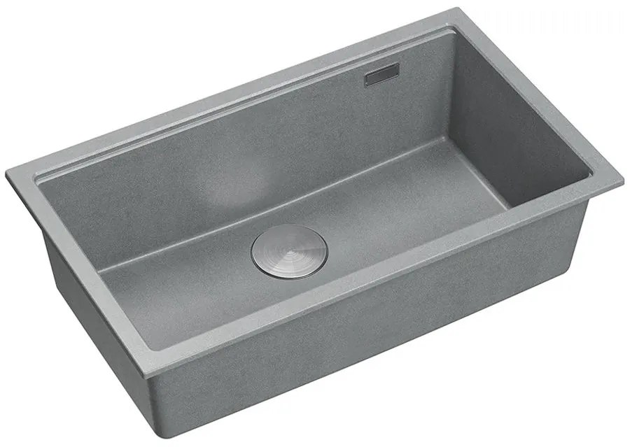 gránit mosogató Logan 110 Grey Metallic