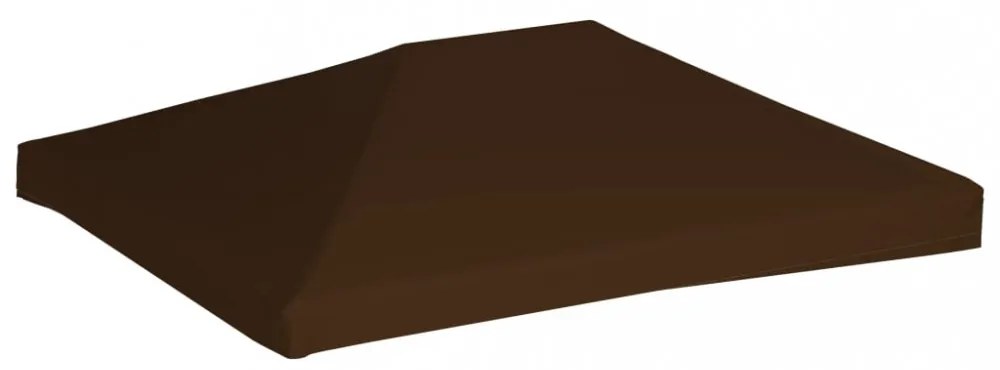 barna pavilon tetőponyva 310 g/m² 3 x 4 m