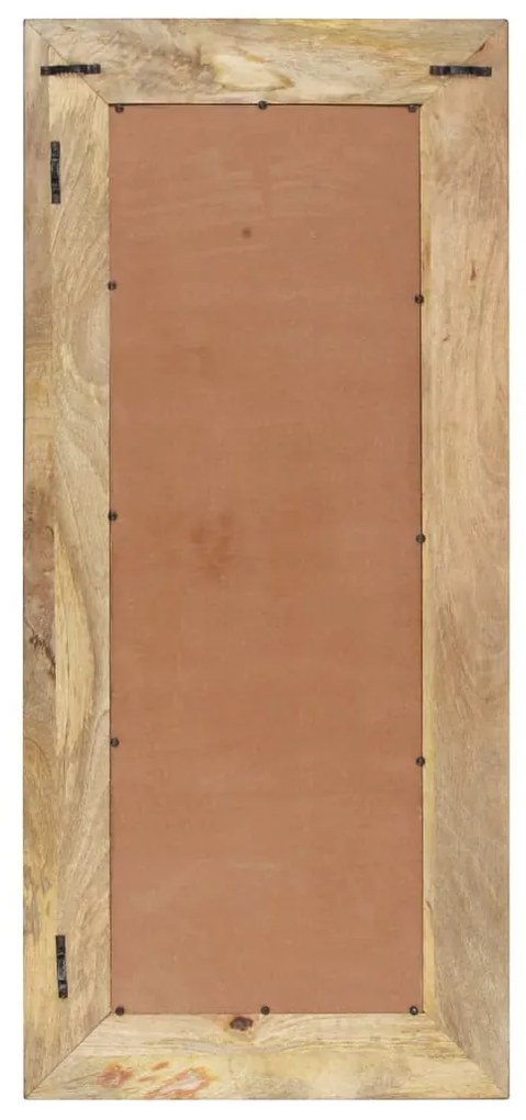 tömör mangófa tükör 110 x 50 cm